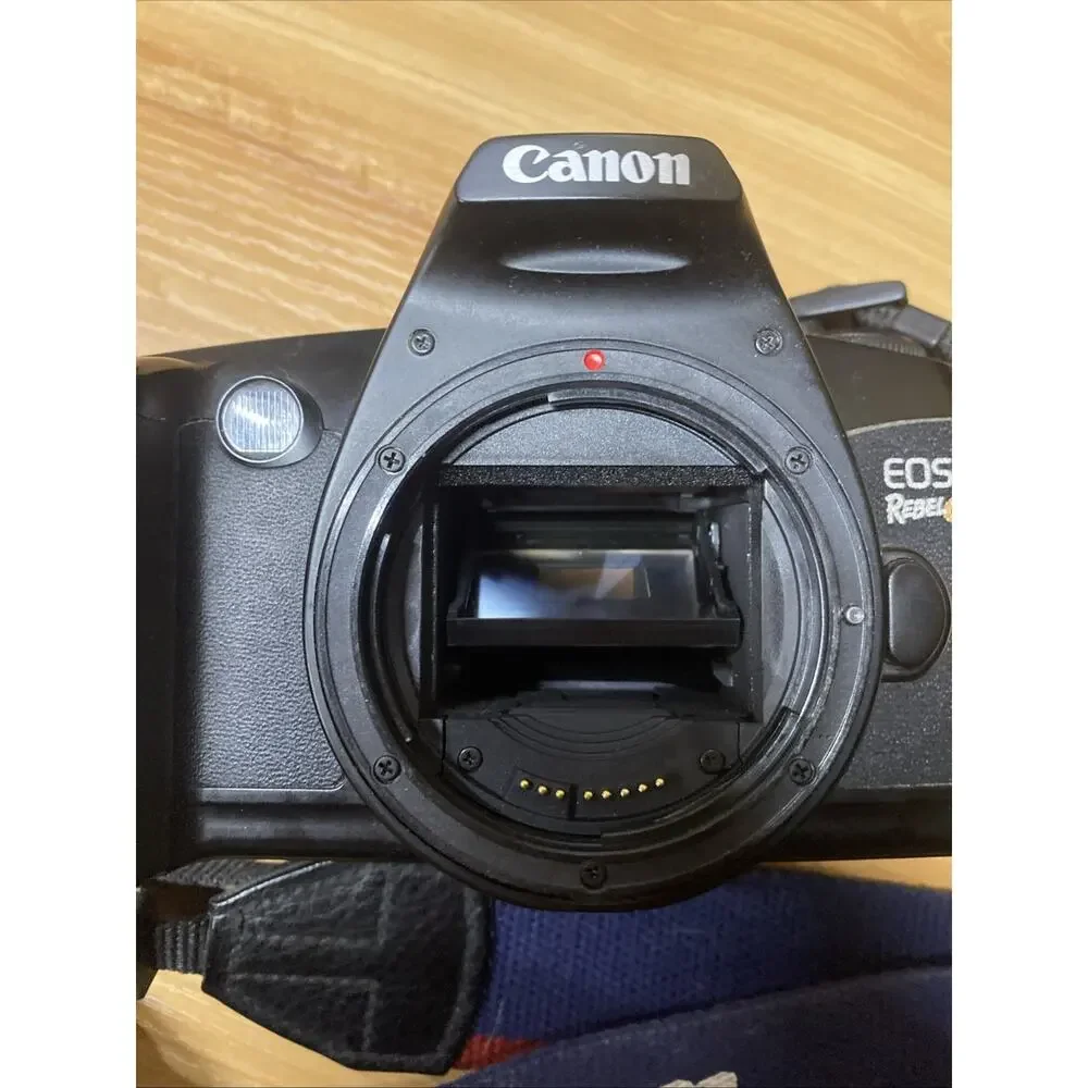Canon EOS Rebel G 35 mm Film Camera Body Only With Strap Not Tested